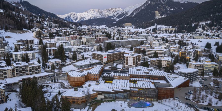 In Davos findet vom 19. bis 23. Januar das Weltwirtschaftsforum statt. (Archivbild)