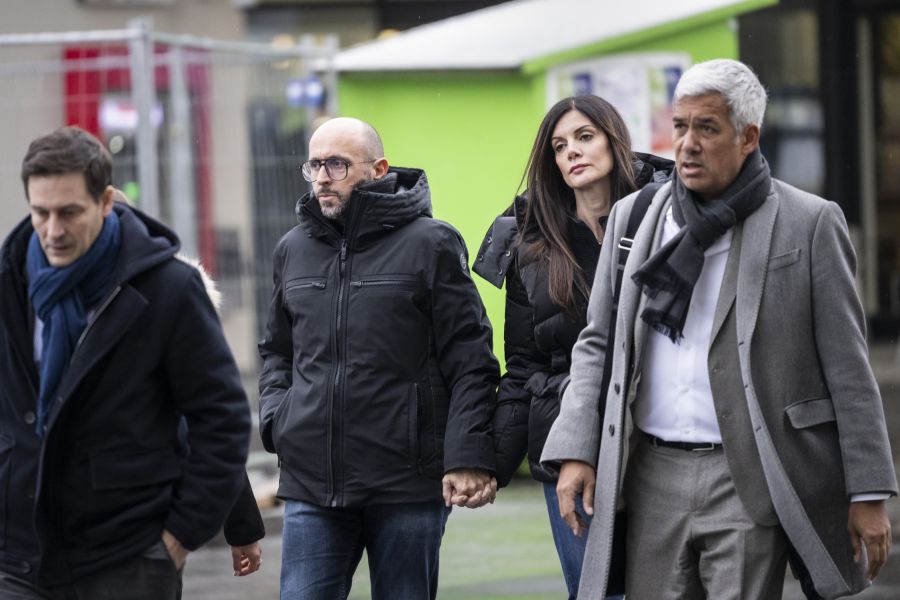 Die Anwälte der Morettis prangern Falschinformationen an. Im Bild: die beiden Anwälte Patrick Michod (links) und Nicola Meier (rechts).