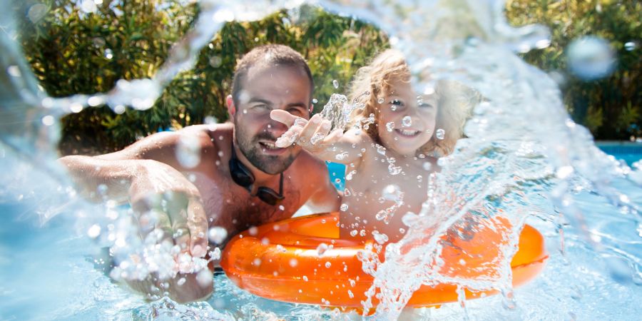 Badi Freibad Schimmebad Sommer