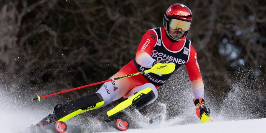 Wengen Slalom Loïc Meillard