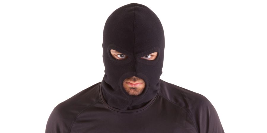 Räuber Maske Dieb Überfall