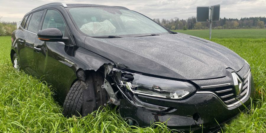 Hünenberg Selbstunfall