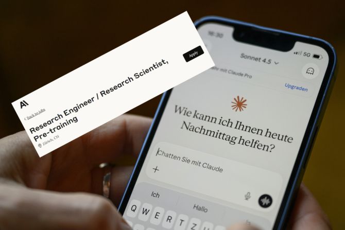 Anthropic Zürich KI Job