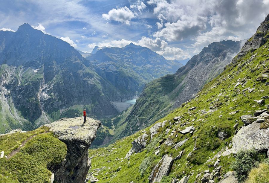 Wanderung Bagnes Bergwelt