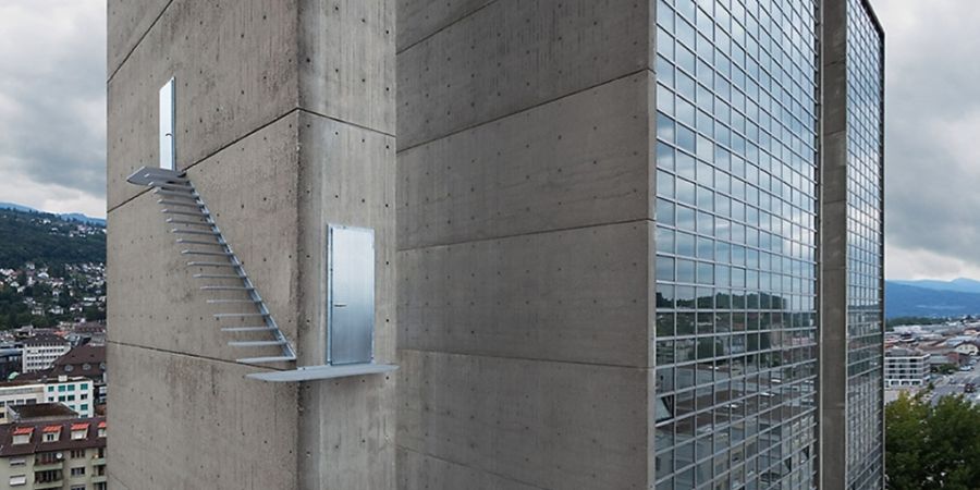 Kunst im öffentlichen Raum: Die Installation «Beautiful Steps #2» von Lang & Baumann gehört zur Bieler Kunstsammlung.