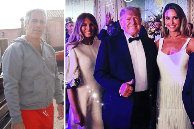 Melania Trump Jeffrey Epstein