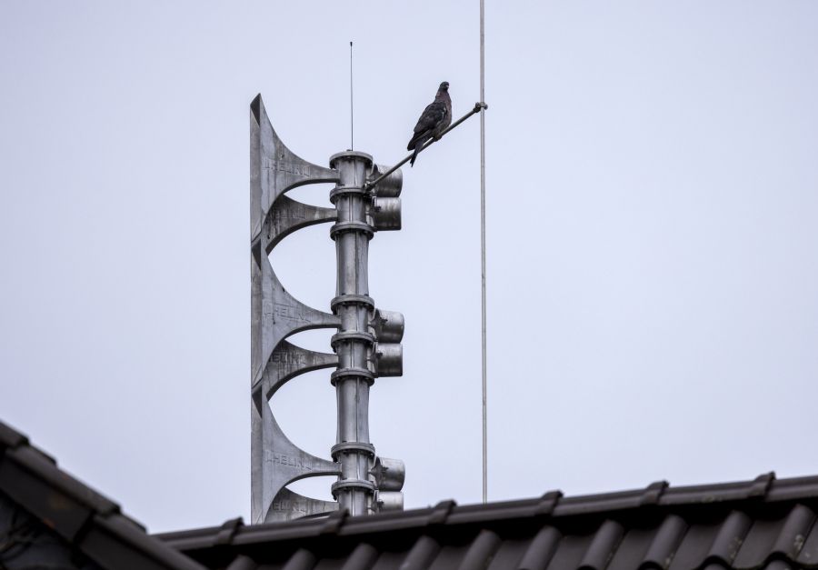 Dabei werden sowohl der Allgemeine Alarm als auch der Wasseralarm überprüft.