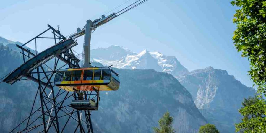 Die Luftseilbahn Lauterbrunnen-Grütschalp verkehrt ab Samstag mit 135 Plätzen.