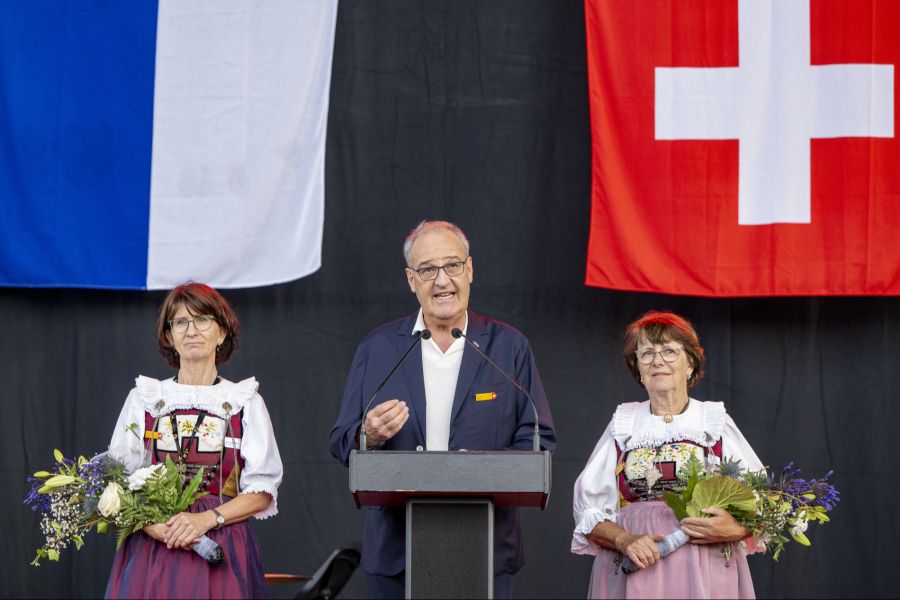 Auch Bundespräsident Guy Parmelin wird verschiedene Auftritte haben.