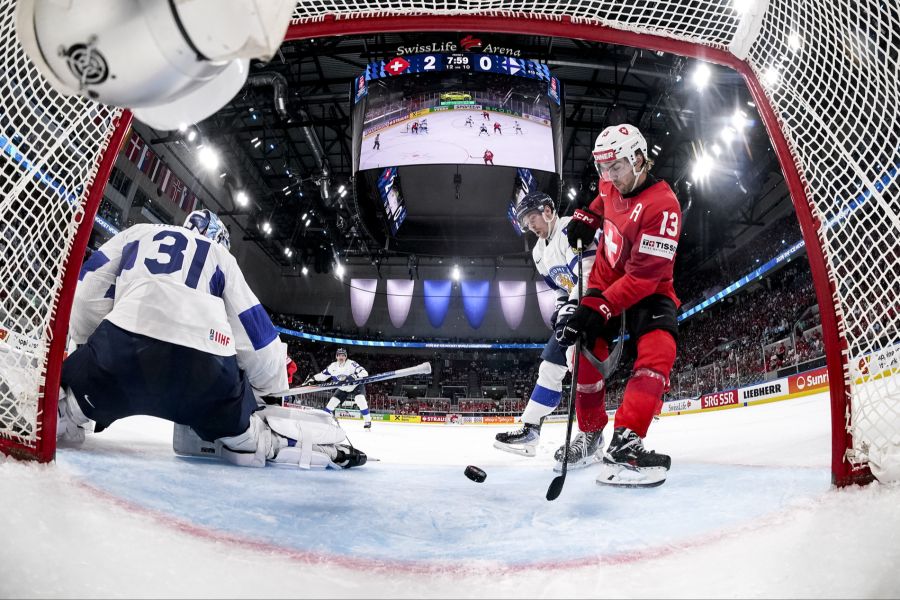 Schweiz Finnland Eishockey-WM