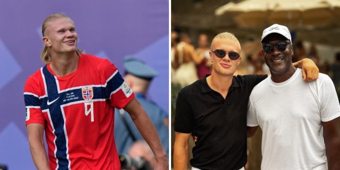 Erling Haaland Michael Jordan