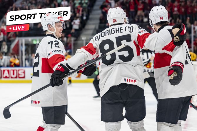 Eishockey-WM Schweiz Hockey-Nati