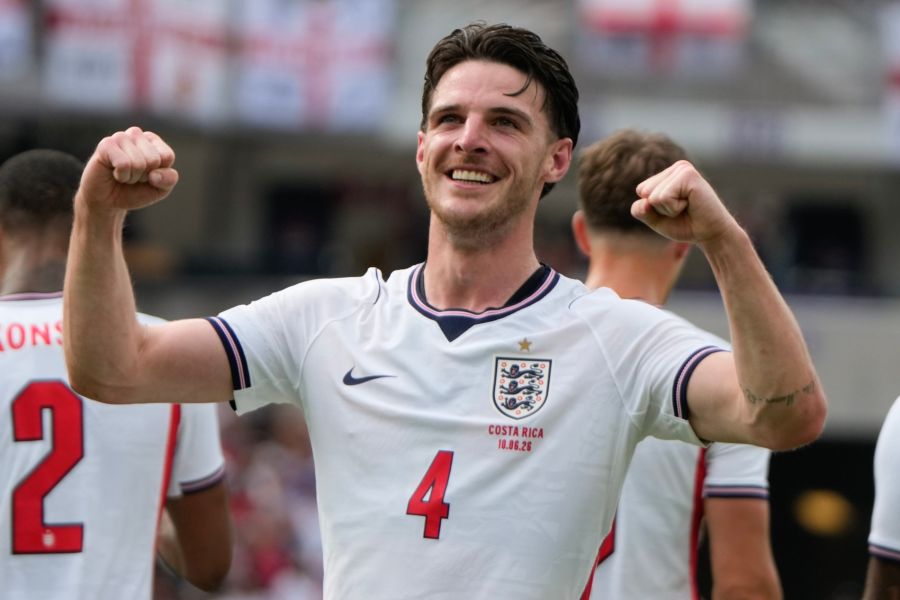 Declan Rice bejubelt den Sieg gegen Costa Rica – England reist mit breiter Brust ins WM-Basislager nach Kansas City.