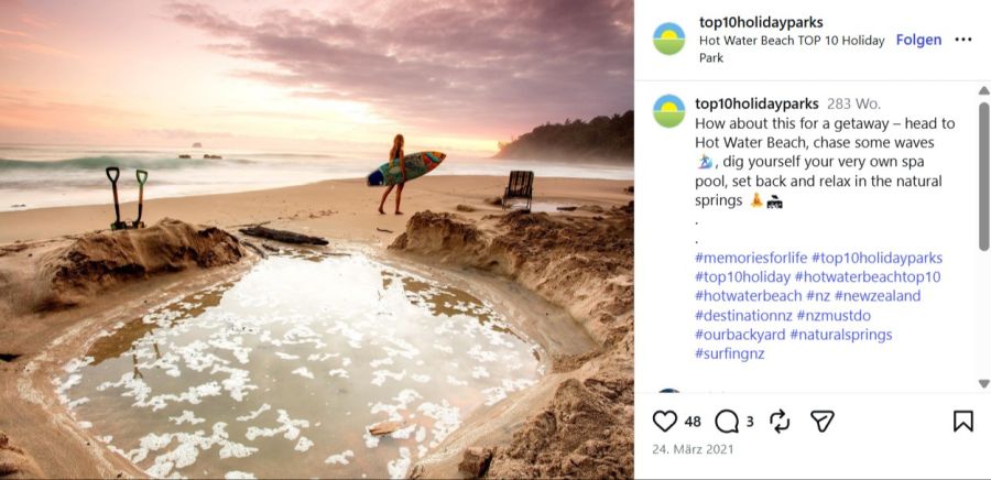 Hot Water Beach (Neuseeland)
