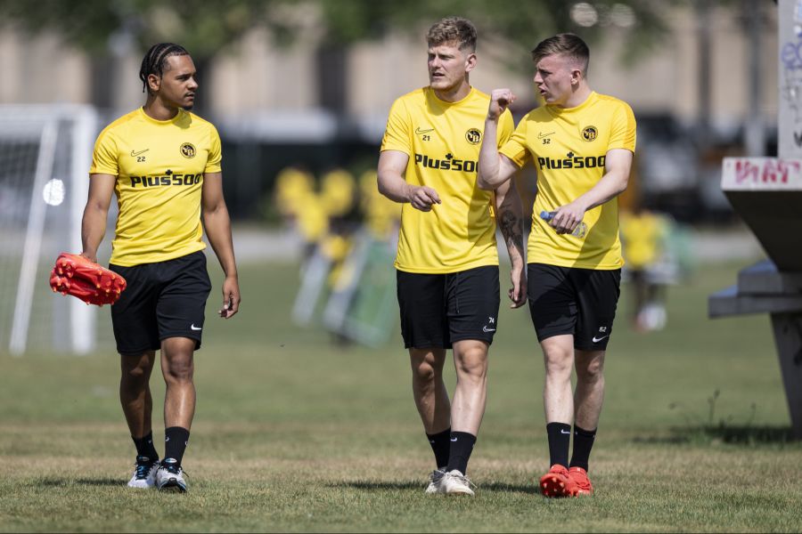 Benjamin Kabeya (links) geht als Backup in diese Saison.