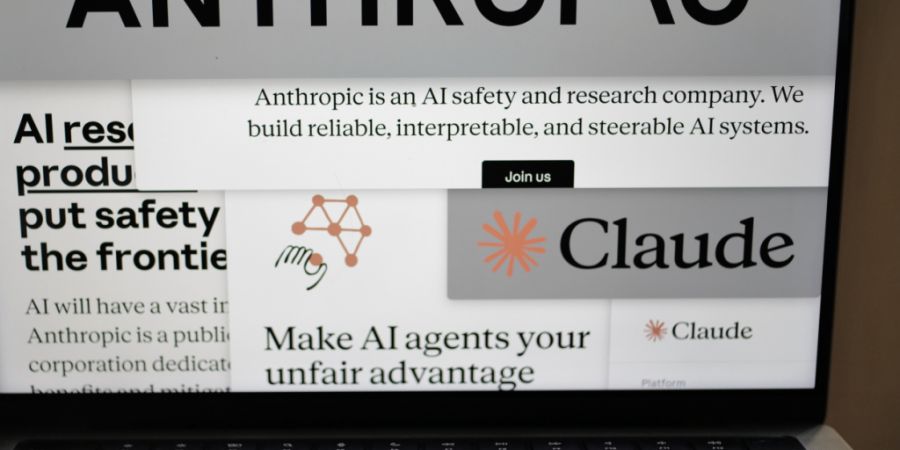 Der technologische Vorsprung des AI-Unternehmens Anthropic mit seinem Modell «Claude» schlägt sich auch in den Geschäftszahlen nieder. (Archivbild)