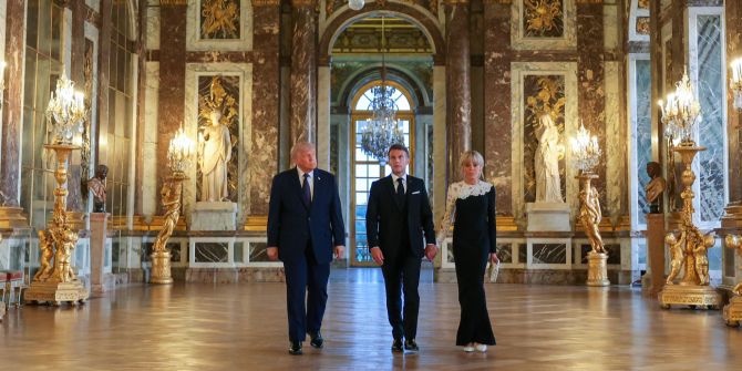 trump versaille
