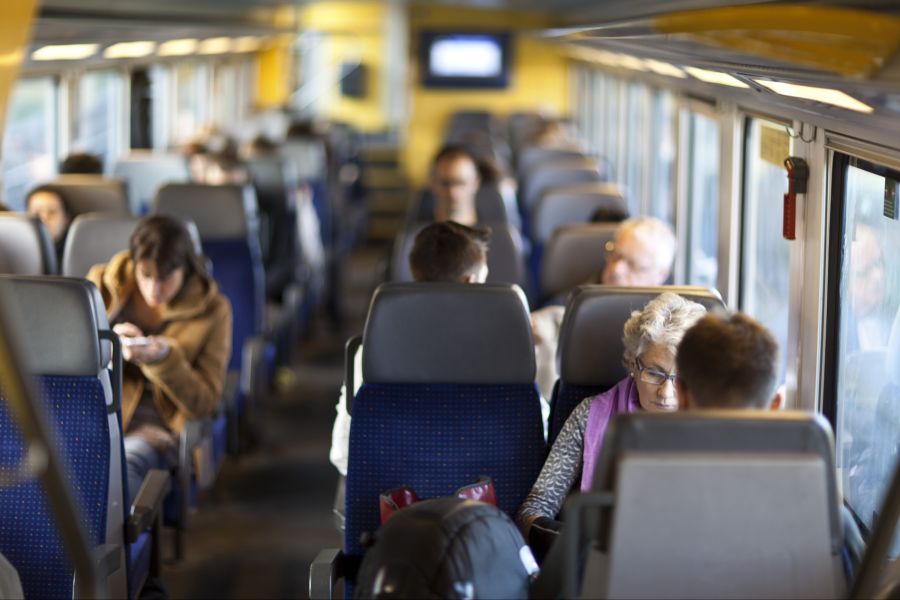 Laut der SBB ist diese hohe Auslastung in der ersten Klasse eher eine Ausnahme.