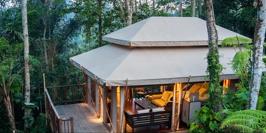 Dieses Öko-Resort glänzt mit seiner Nähe zur Natur.