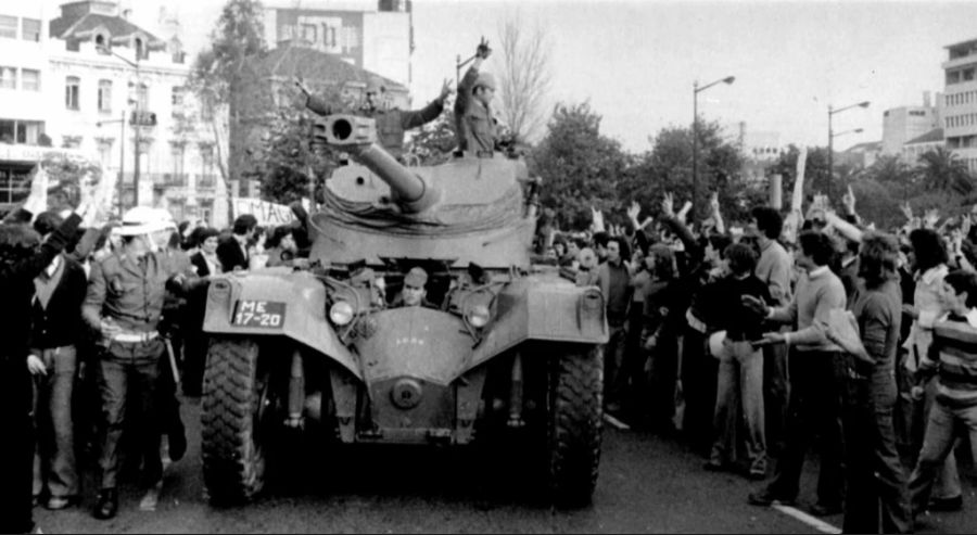 Portugal Nelkenrevolution Panzer