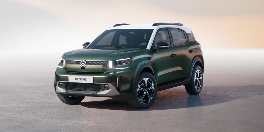 Der neue C3 Aircross besticht mit kantigem Design.