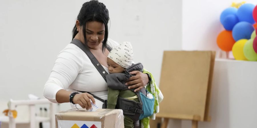 Wahlen Wählerin Venezuela