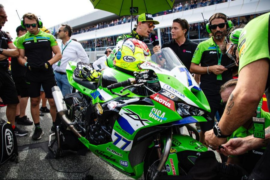 Dominique Aegerter Kawasaki WorldSSP