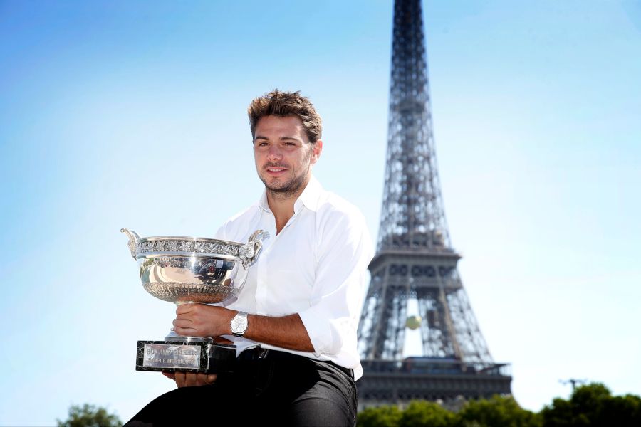Stan Wawrinka gewinnt 2015 in Paris die French Open.