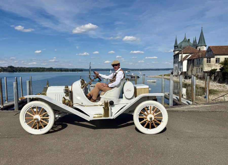 Obwohl der Ford 114 Jahre alt ist, hält sich der Aufwand für dessen Unterhalt in Grenzen.