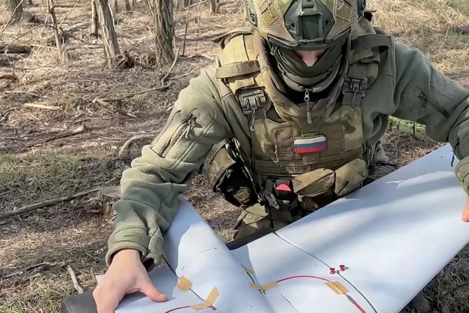 Russland Drohne