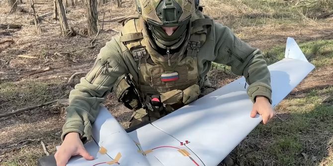 Russland Drohne