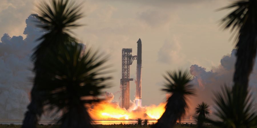 Es ist bereits der 14. Testflug des Starship. Das Raketensystem ist grösser als die Freiheitsstatue in New York.