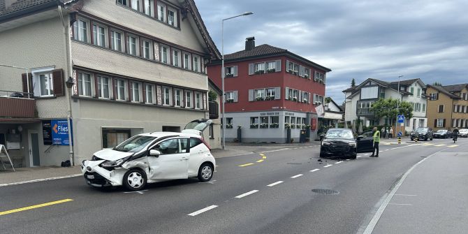 Kollision in Gossau