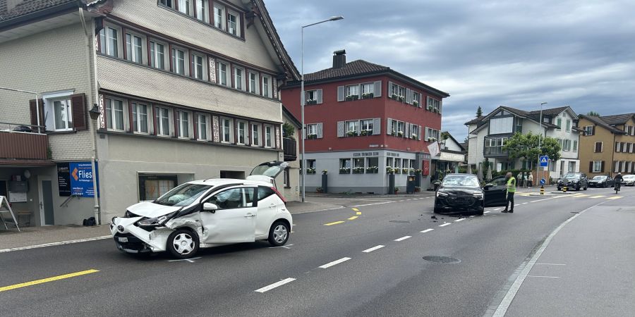 Kollision in Gossau