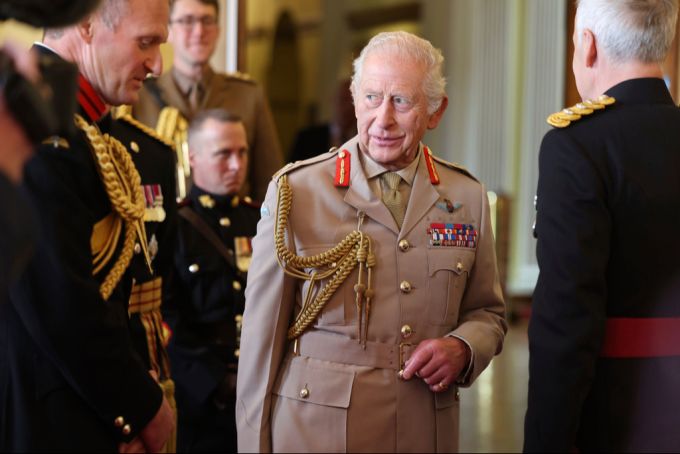 King Charles bei einem kürzlichen Royal-Termin. King Charles