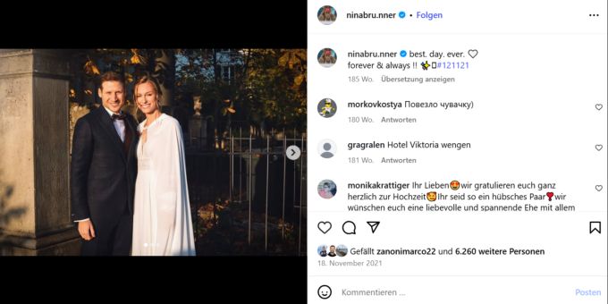 Nina und Damien Brunner schwelgen im Baby-Glück. Nina Brunner