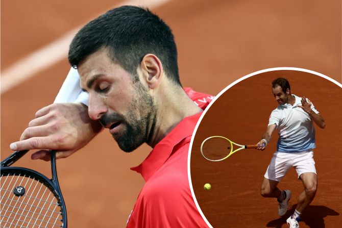 French Open Djokovic Gasquet