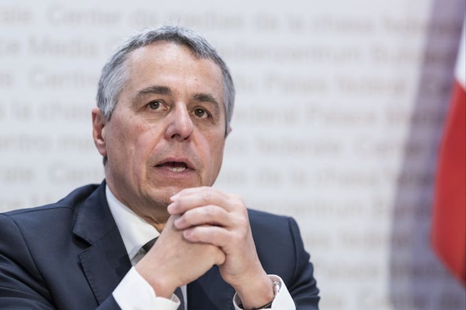 Aussenminister Ignazio Cassis ist in Bezug auf eine Lösung des Konfliktes pessimistisch. Cassis