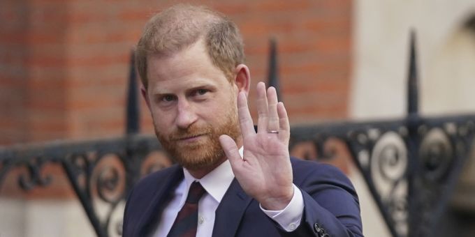 Prinz Harry kürzlich in London bei der Gerichtsverhandlung. Prinz harry