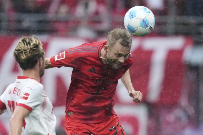 Konrad Laimer steht vor seinem ersten Meistertitel in der Bundesliga. Konrad Laimer