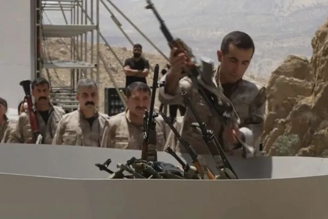 pkk legt waffen ab