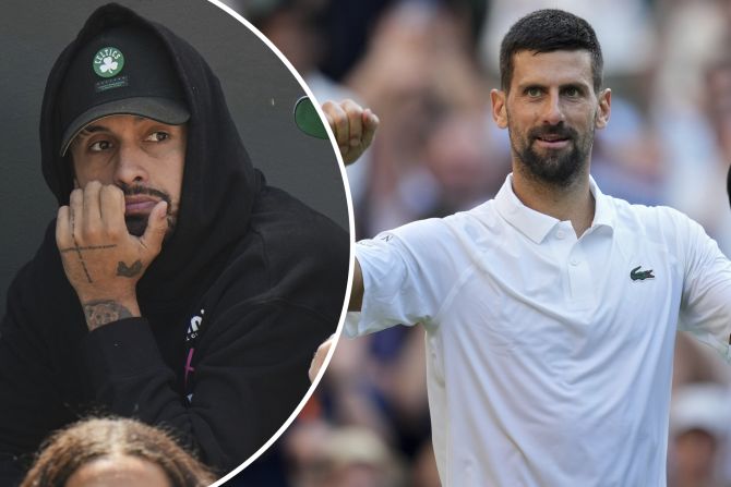 Novak Djokovic Nick Kyrgios