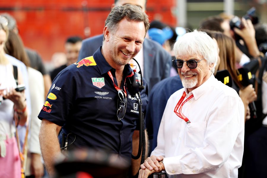 Horner Ecclestone Red Bull