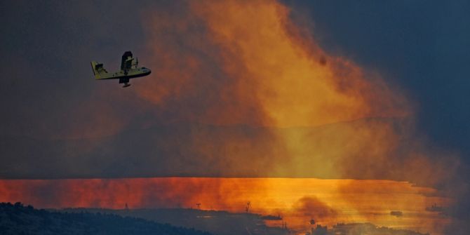 Waldbrand Kroatien