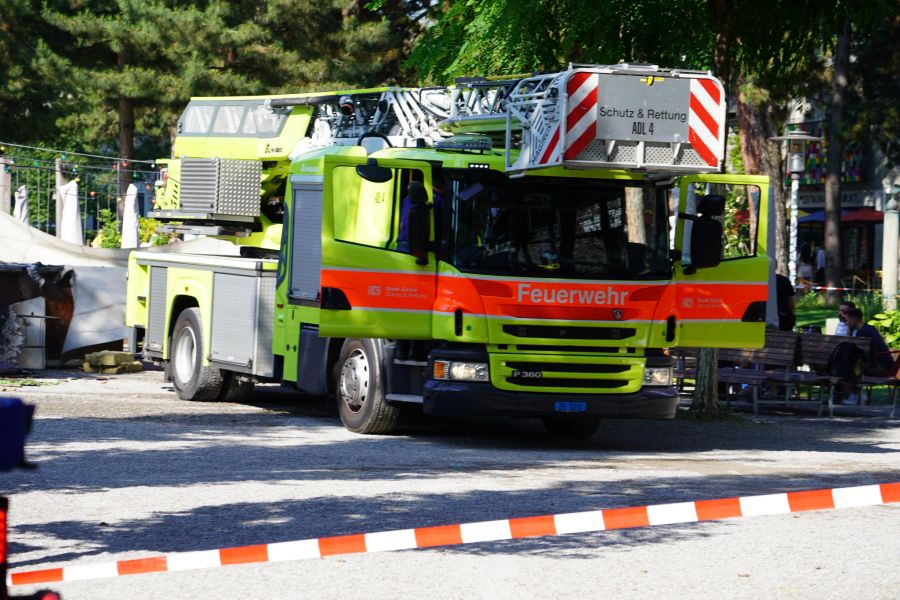 Die Feuerwehr konnte den Brand löschen.