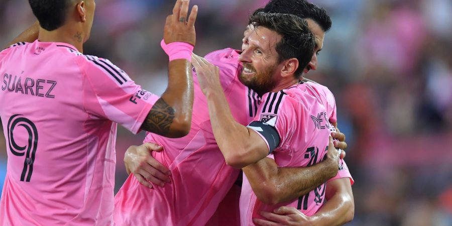 Lionel Messi traf doppelt für Inter Miami - und schrieb damit MLS-Geschichte.