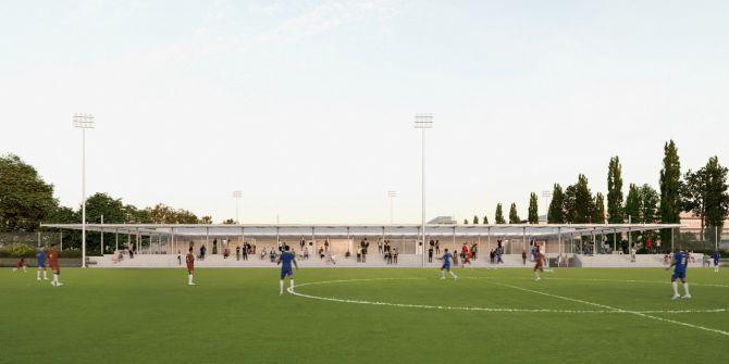 Rasensportanlage