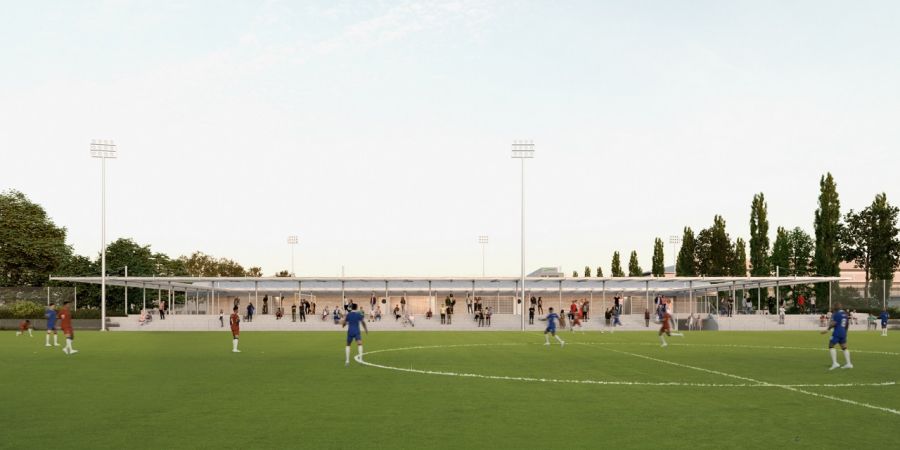 Rasensportanlage