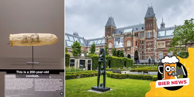 Rijksmuseum und besagtes Kondom