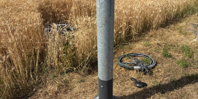 Unfall in Landschlacht